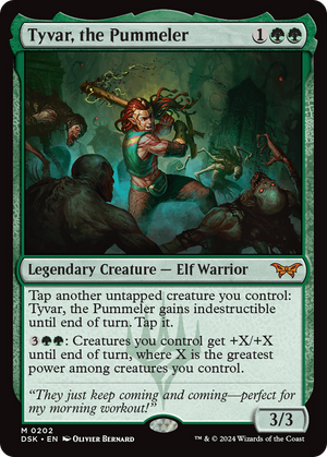 Tyvar, the Pummeler (DSK-202) - Duskmourn: House of Horror Foil - Poke-Collect