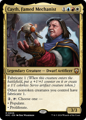Cayth, Famed Mechanist (M3C-006) - Modern Horizons 3 Commander - Poke-Collect
