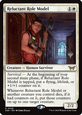 Reluctant Role Model (PPDSK-026) - Promo Pack: Duskmourn: House of Horror - Poke-Collect