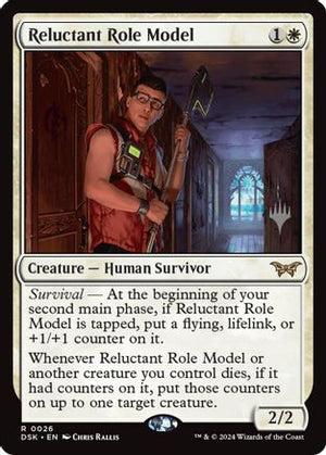 Reluctant Role Model (PPDSK-026) - Promo Pack: Duskmourn: House of Horror - Poke-Collect