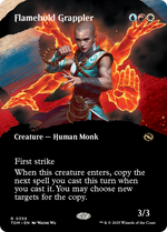 Flamehold Grappler (TDM-359) - Tarkir: Dragonstorm: (Showcase) (Borderless) Foil - Poke-Collect