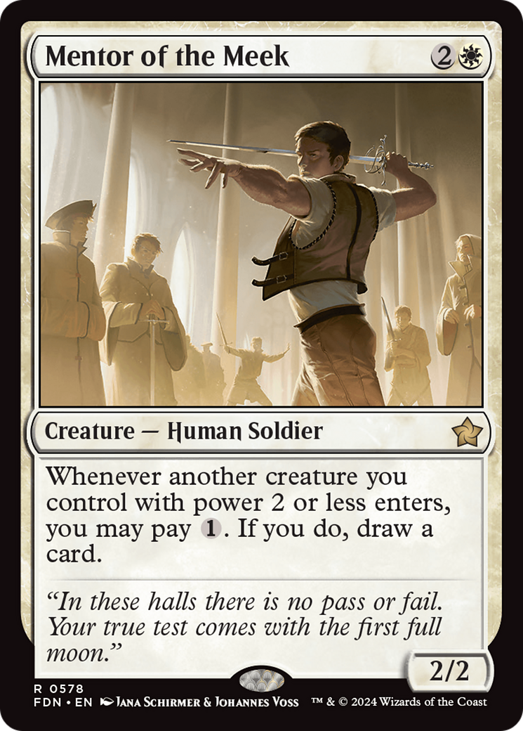 Mentor of the Meek (FDN-578) - Foundations - Poke-Collect
