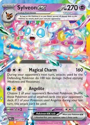 Sylveon ex - 041/131 - SV Prismatic Evolutions Holofoil