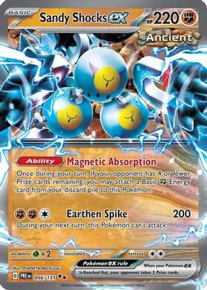 Sandy Shocks ex - SV Prismatic Evolutions Holofoil