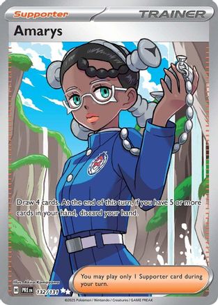 Amarys - 132/131 132 - SV Prismatic Evolutions Holofoil - Poke-Collect