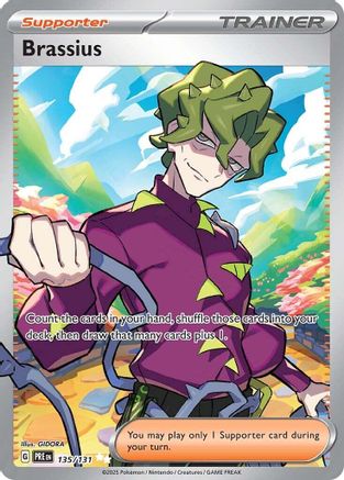 Brassius 135 - SV Prismatic Evolutions Holofoil - Poke-Collect