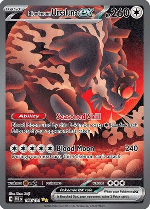 Bloodmoon Ursaluna ex 168 - SV Prismatic Evolutions Holofoil - Poke-Collect