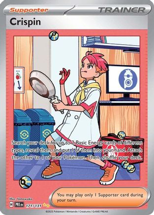 Crispin - 171/131 171 - SV Prismatic Evolutions Holofoil - Poke-Collect