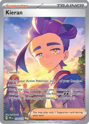 Kieran - 174/131 174 - SV Prismatic Evolutions Holofoil - Poke-Collect