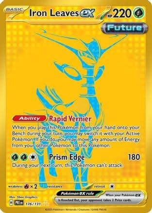 Iron Leaves ex - SV Prismatic Evolutions Holofoil