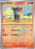 Litleo (Poke Ball Pattern) 15 - SV Prismatic Evolutions Holofoil - Poke-Collect