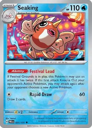 Seaking (Poke Ball Pattern) - SV Prismatic Evolutions Holofoil