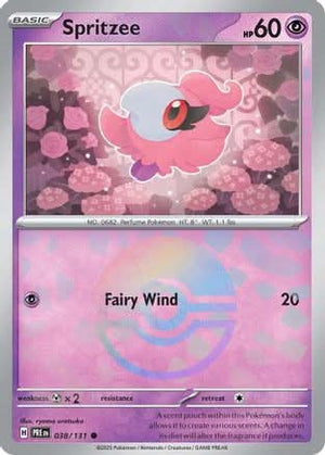 Spritzee (Poke Ball Pattern) - SV Prismatic Evolutions Holofoil