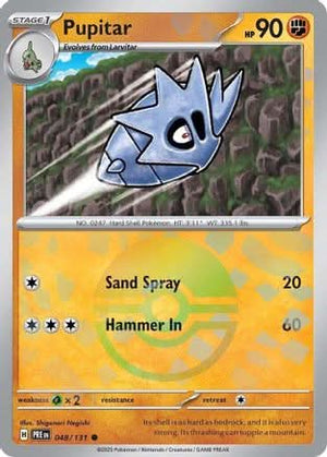 Pupitar (Poke Ball Pattern) - SV Prismatic Evolutions Holofoil