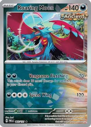 Roaring Moon (Poke Ball Pattern) - SV Prismatic Evolutions Holofoil