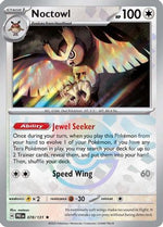 Noctowl (Poke Ball Pattern) 78 - SV Prismatic Evolutions Holofoil - Poke-Collect