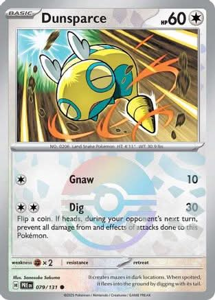 Dunsparce (Poke Ball Pattern) - SV Prismatic Evolutions Holofoil