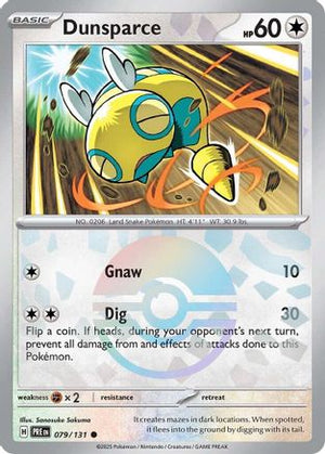 Dunsparce (Poke Ball Pattern) 79 - SV Prismatic Evolutions Holofoil - Poke-Collect