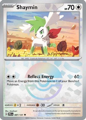 Shaymin (Poke Ball Pattern) 87 - SV Prismatic Evolutions Holofoil - Poke-Collect