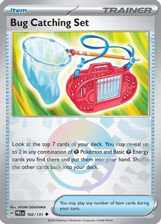 Bug Catching Set (Poke Ball Pattern) 102 - SV Prismatic Evolutions Holofoil - Poke-Collect