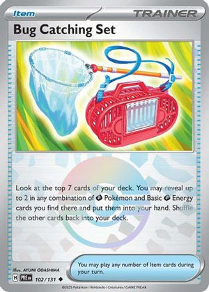 Bug Catching Set (Poke Ball Pattern) 102 - SV Prismatic Evolutions Holofoil - Poke-Collect