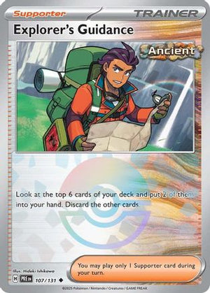 Explorer's Guidance (Poke Ball Pattern) 107 - SV Prismatic Evolutions Holofoil - Poke-Collect