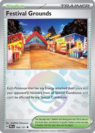 Festival Grounds (Poke Ball Pattern) - SV Prismatic Evolutions Holofoil