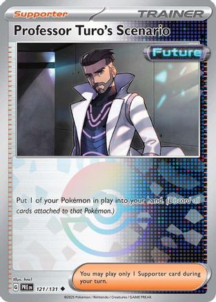 Professor Turo's Scenario (Poke Ball Pattern) 121 - SV Prismatic Evolutions Holofoil - Poke-Collect