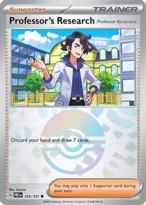 Professor's Research [Professor Sycamore] (Poke Ball Pattern) - SV Prismatic Evolutions Holofoil