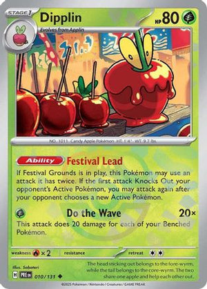Dipplin (Master Ball Pattern) 10 - SV Prismatic Evolutions Holofoil - Poke-Collect