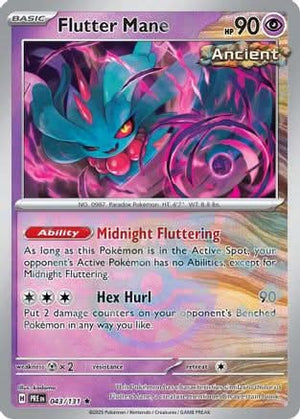 Flutter Mane (Master Ball Pattern) - SV Prismatic Evolutions Holofoil