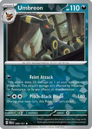 Umbreon (Master Ball Pattern) - SV Prismatic Evolutions Holofoil