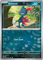 Sneasel (Master Ball Pattern) - SV Prismatic Evolutions Holofoil - Poke-Collect