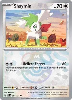 Shaymin (Master Ball Pattern) - SV Prismatic Evolutions Holofoil