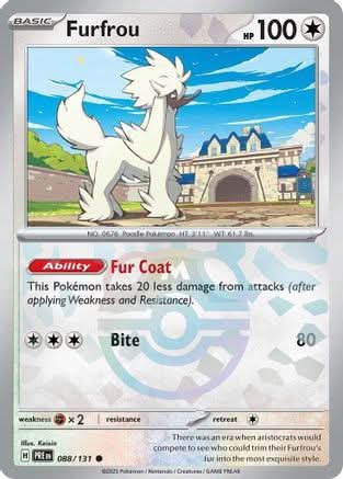 Furfrou (Master Ball Pattern) - SV Prismatic Evolutions Holofoil