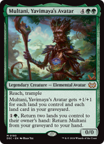 Multani, Yavimaya's Avatar (DSC-190) - Duskmourn: House of Horror Commander - Poke-Collect