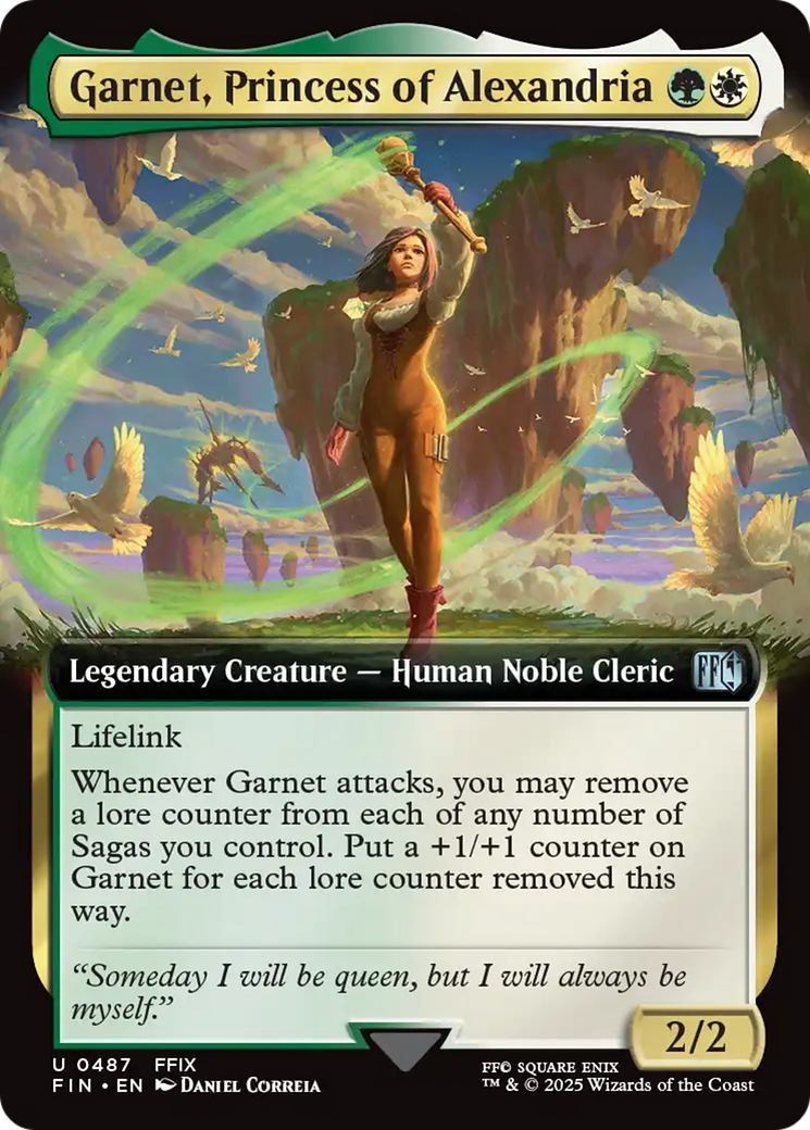Garnet, Princess of Alexandria (FIN-487) - FINAL FANTASY: (Extended Art) Foil - Poke-Collect