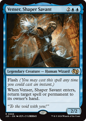 Venser, Shaper Savant (J25-066) - Foundations Jumpstart - Poke-Collect