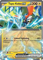 Tapu Koko ex 51 - SV09 Journey Together Holofoil - Poke-Collect