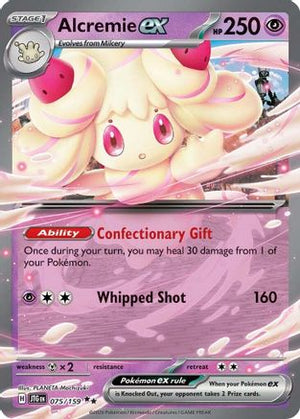 Alcremie ex 75 - SV09 Journey Together Holofoil - Poke-Collect