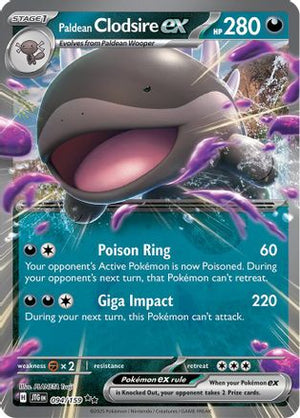 Paldean Clodsire ex 94 - SV09 Journey Together Holofoil - Poke-Collect