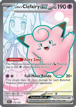 Lillie's Clefairy ex - 173/159 173 - SV09 Journey Together Holofoil - Poke-Collect