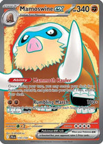 Mamoswine ex - 174/159 174 - SV09 Journey Together Holofoil - Poke-Collect