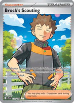 Brock's Scouting - 179/159 179 - SV09 Journey Together Holofoil - Poke-Collect