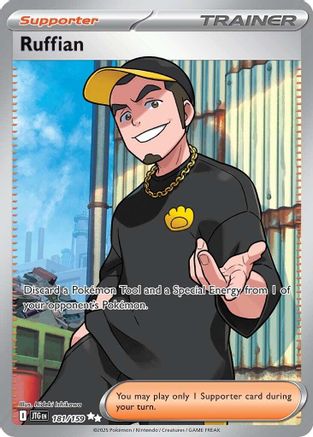 Ruffian - 181/159 181 - SV09 Journey Together Holofoil - Poke-Collect