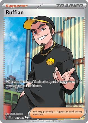 Ruffian - 181/159 181 - SV09 Journey Together Holofoil - Poke-Collect
