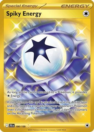 Spiky Energy - 190/159 190 - SV09 Journey Together Holofoil - Poke-Collect