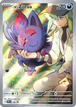N's Zorua - 189 189 - SV Scarlet & Violet Promo Cards Holofoil - Poke-Collect