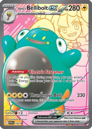 Iono's Bellibolt ex - 194 194 - SV Scarlet & Violet Promo Cards Holofoil - Poke-Collect