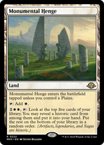 Monumental Henge (MH3-222) - Modern Horizons 3 Foil - Poke-Collect